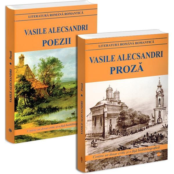 Carte Pachet 2 Vasile Alecsandri. Poezii + Proza - Vasile Alecsandri