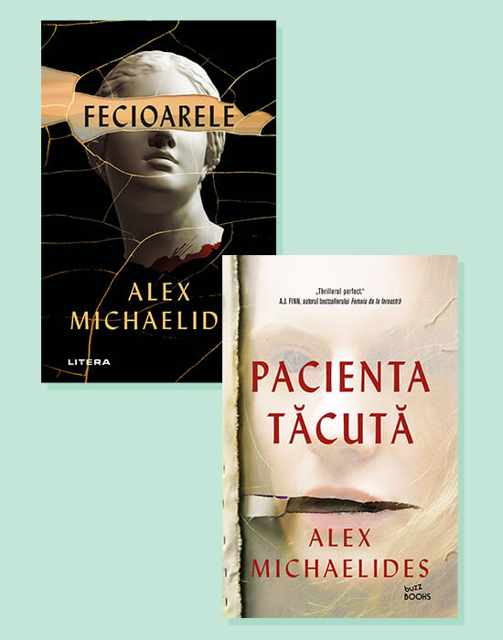 Carte Pachet 2 carti Alex Michaelides editura Litera