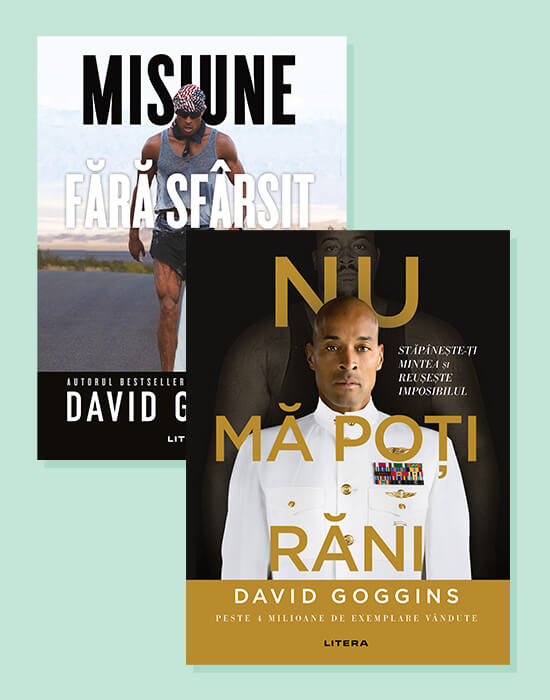 Carte Pachet 2 carti David Goggins editura Litera