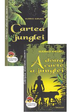 Carte Pachet 2 carti: Rudyard Kipling. A doua carte a junglei + Cartea junglei - Rudyard Kipling editura Rudyard Kipling