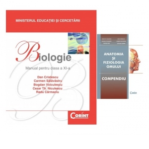 Carte Pachet 2 carti pentru Admiterea la Medicina: Biologie / Cristescu - Manual pentru clasa a XI-a + Anatomia si fiziologia omului - Compendiu