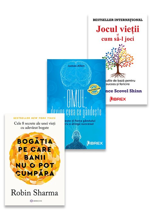 Carte Pachet 3 pasi spre o viata bogata. Set 3 carti editura Librex Publishing