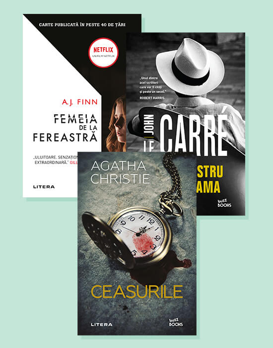 Carte Pachet 3 thrillere Litera editura Litera