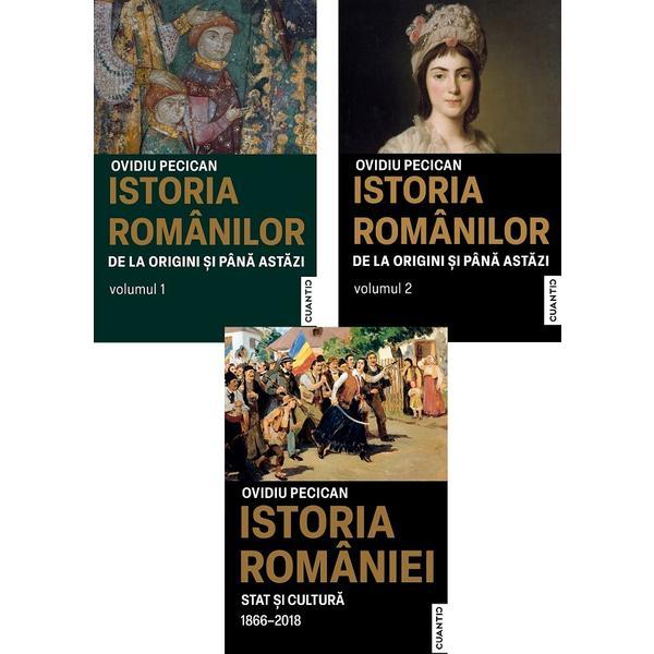 Carte Pachet 3 volume: Aventura istorica a romanilor si a Romaniei - Ovidiu Pecican