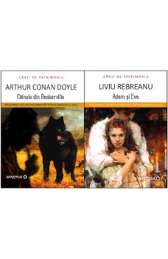 Carte Pachet 4: Cainele din Baskerville + Adam si Eva - Arthur Conan Doyle