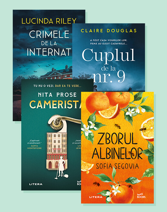 Carte Pachet 4 carti Top Thriller editura Litera