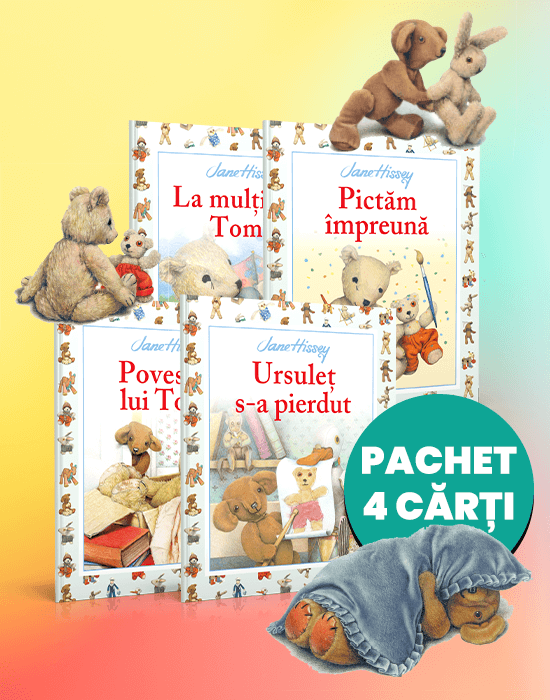 Carte Pachet 4 carti cu ursuletul Tomi editura Litera