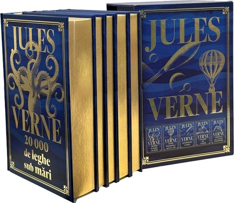 Carte Pachet 5 Vol. Jules Verne (Editii de colectie) editura DPH