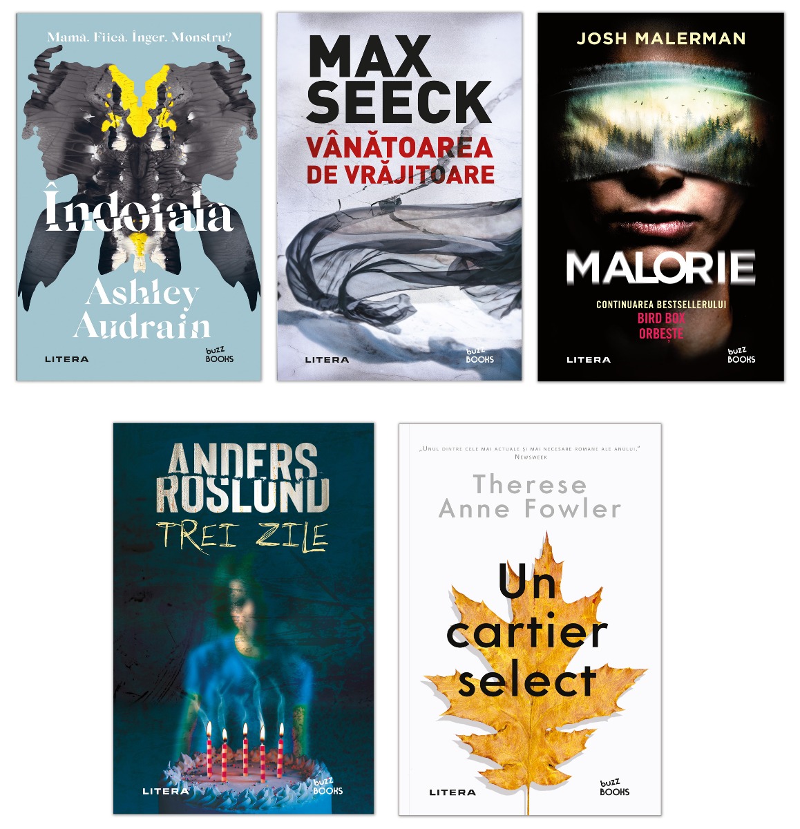 Carte Pachet 5 carti Buzz Books editura Litera