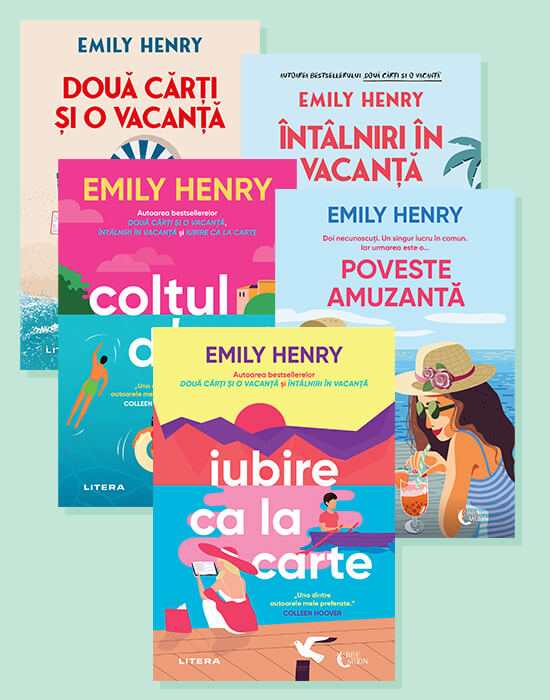 Carte Pachet 5 carti Emily Henry editura Litera