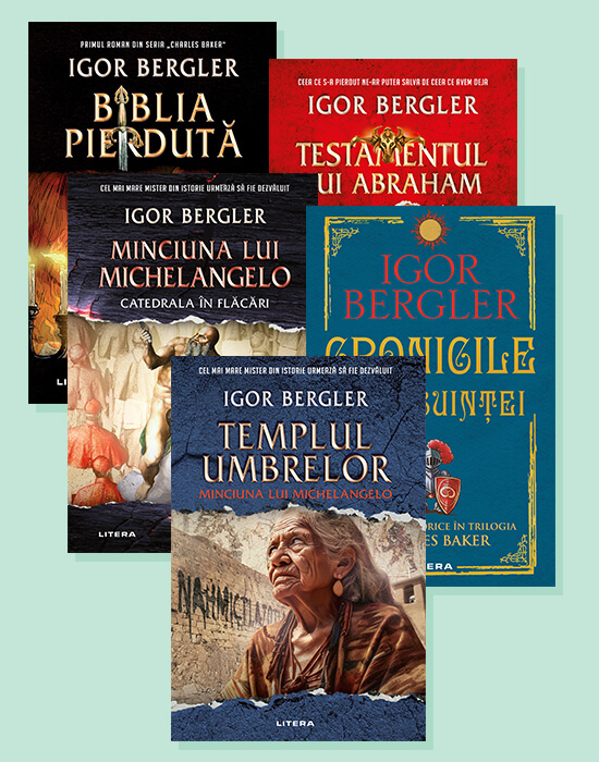 Carte Pachet 5 carti Igor Bergler editura Litera