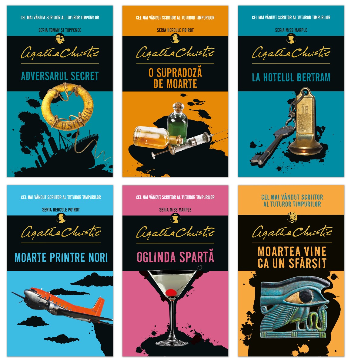 Carte Pachet 6 carti Agatha Christie editura Litera