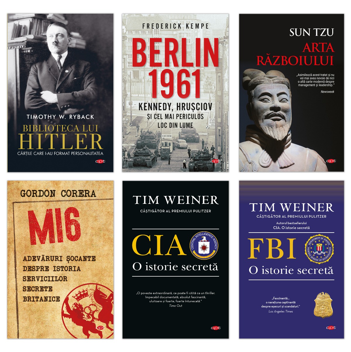Carte Pachet 6 carti CPT Istorie editura Litera