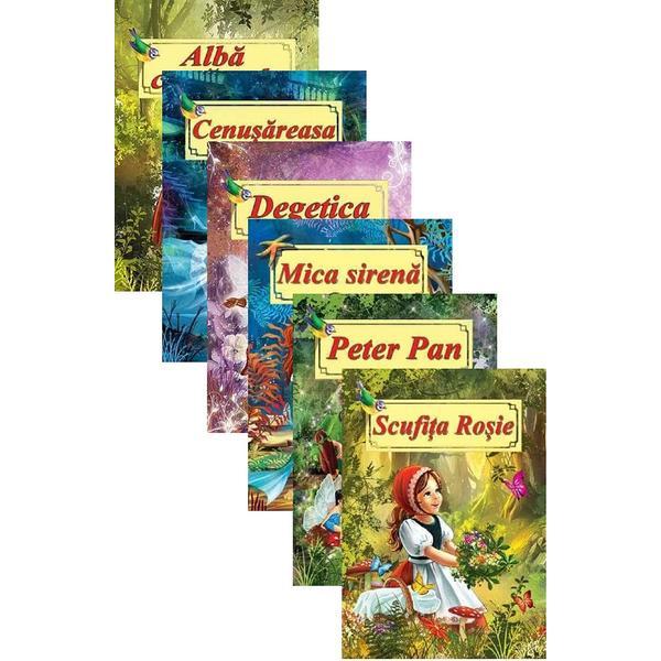 Carte Pachet 6 povesti ilustrate autori straini