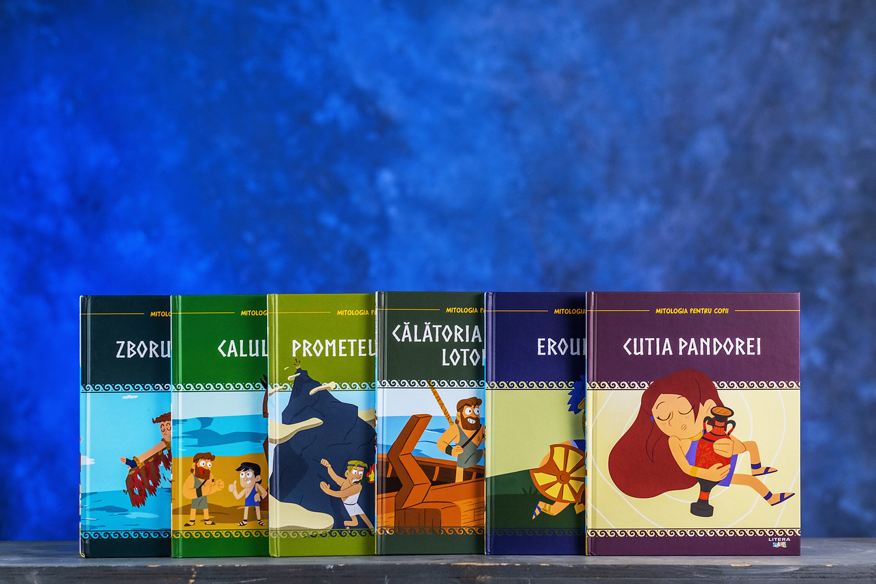 Carte Pachet 6 volume Mitologia editura Litera