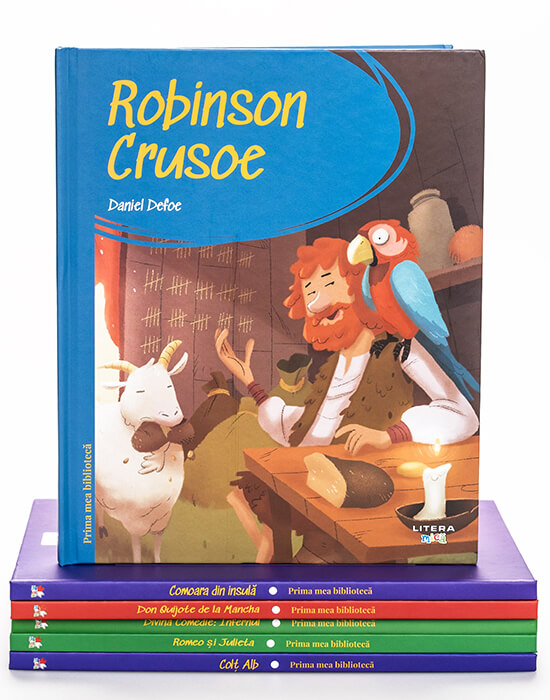 Carte Pachet 6 volume Prima mea biblioteca editura Litera