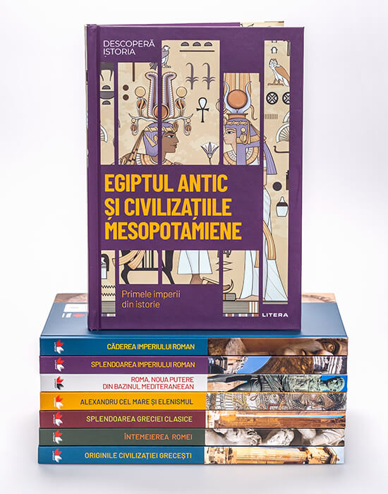 Carte Pachet 8 volume Descopera istoria editura Litera