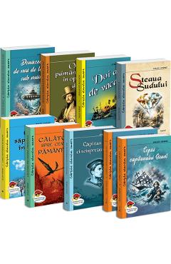 Carte Pachet 9 carti: Jules Verne editura Jules Verne