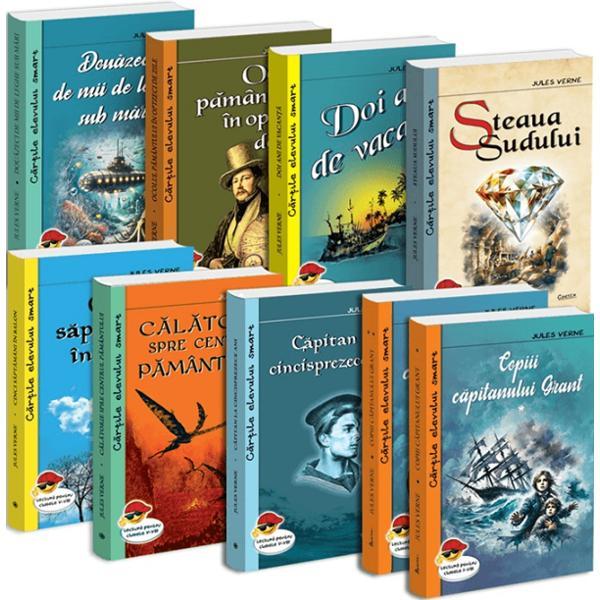 Carte Pachet 9 carti: Jules Verne
