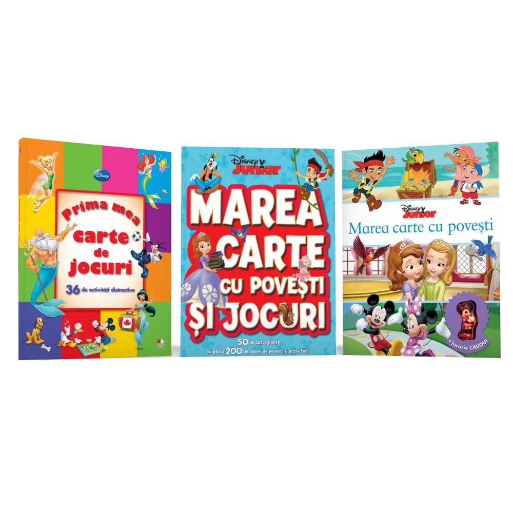 Carte Pachet Activități Disney (3 cărți) editura Litera