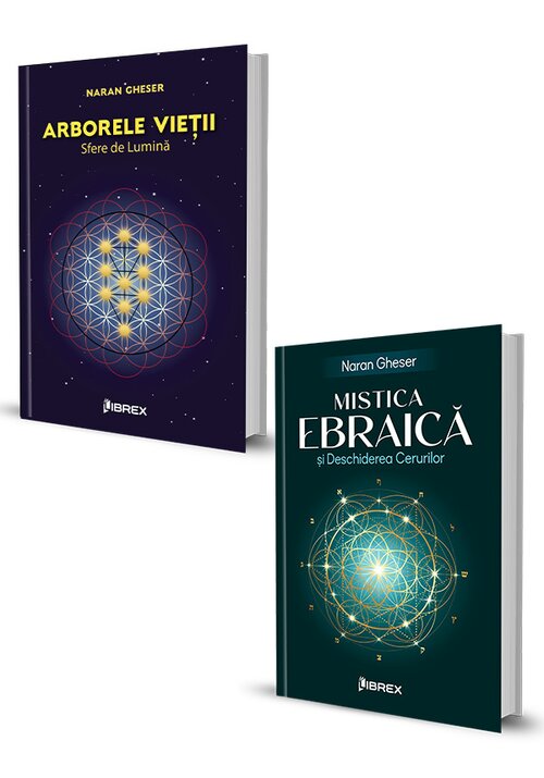 Carte Pachet Arborele Vietii + Mistica Ebraica si Deschiderea Cerurilor. Set 2 carti editura Librex Publishing