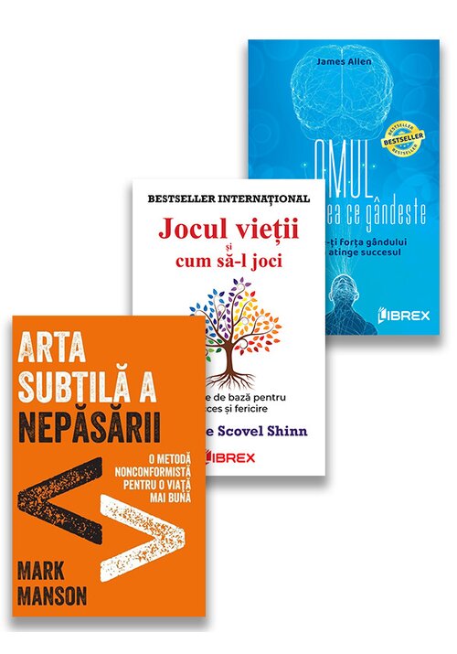 Carte Pachet Arta Subtila a vietii perfecte. Set 3 carti editura Librex Publishing