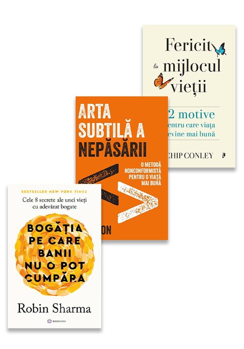 Carte Pachet Arta de a trai cu sens. Set 3 carti editura Librex Publishing