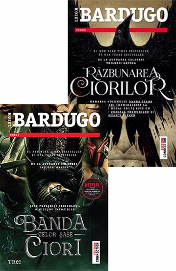 Carte Pachet Banda celor șase ciori editura Trei