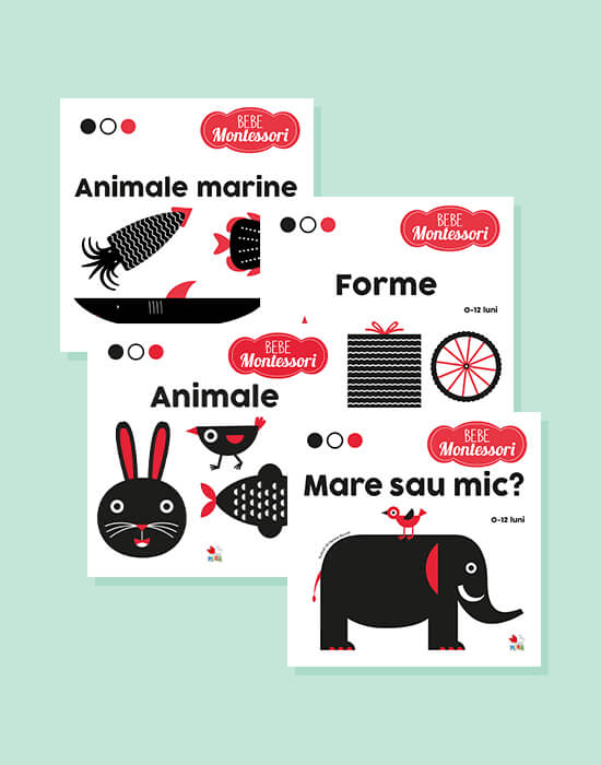 Carte Pachet Bebe Montessori editura Litera