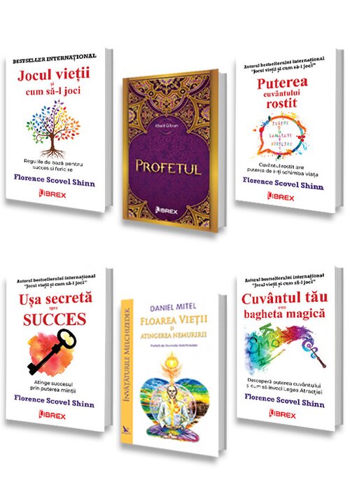 Carte Pachet Bestseller Evolutie Spirituala. Set 6 carti editura Librex Publishing
