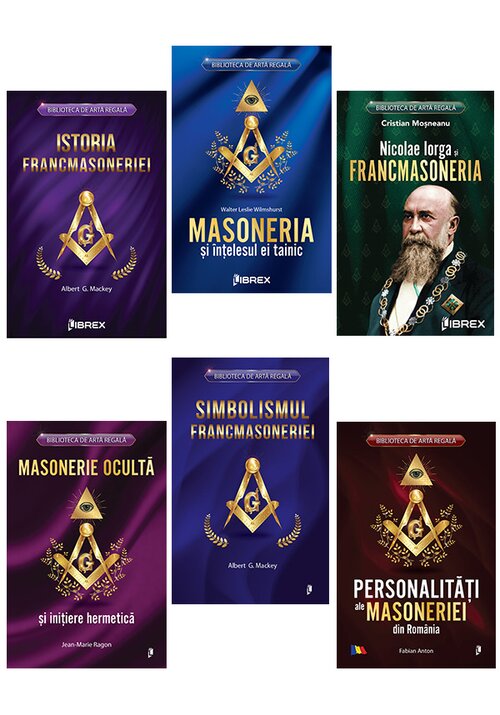Carte Pachet Biblioteca de Arta Regala. Set 6 carti editura Librex Publishing