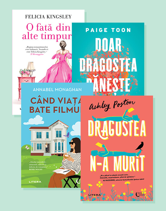 Carte Pachet Blue Moon (4 carti) editura Litera