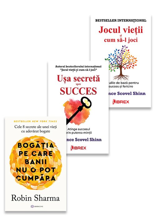 Carte Pachet Bogatia incepe in minte. Set 3 carti editura Librex Publishing