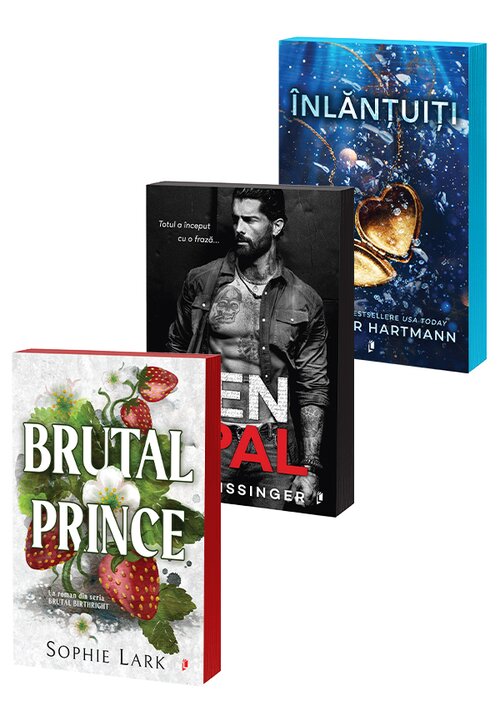 Carte Pachet Brutal Prince + Pen Pal + Inlantuiti. Set 3 carti editura Librex Publishing