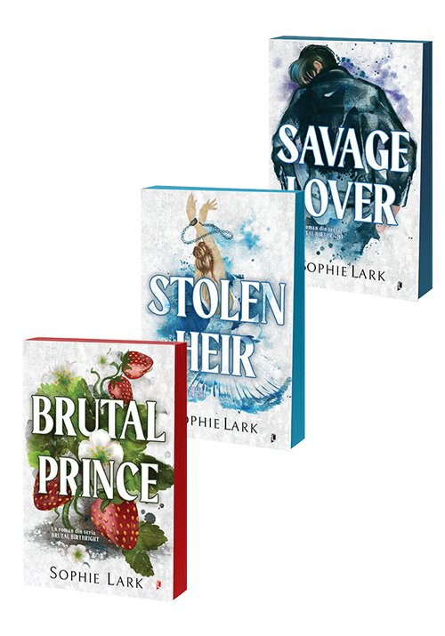 Carte Pachet Brutal Prince + Stolen Heir + Savage Lover. Set 3 carti editura Librex Publishing