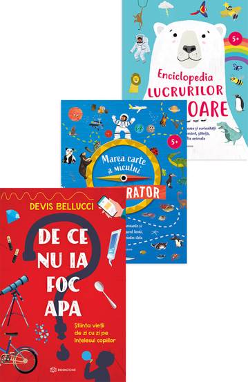 Carte Pachet Bucuria cunoașterii editura Bookzone