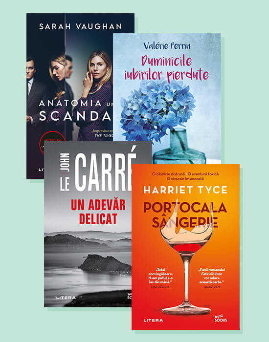 Carte Pachet Buzz Books (4 thrillere) editura Litera