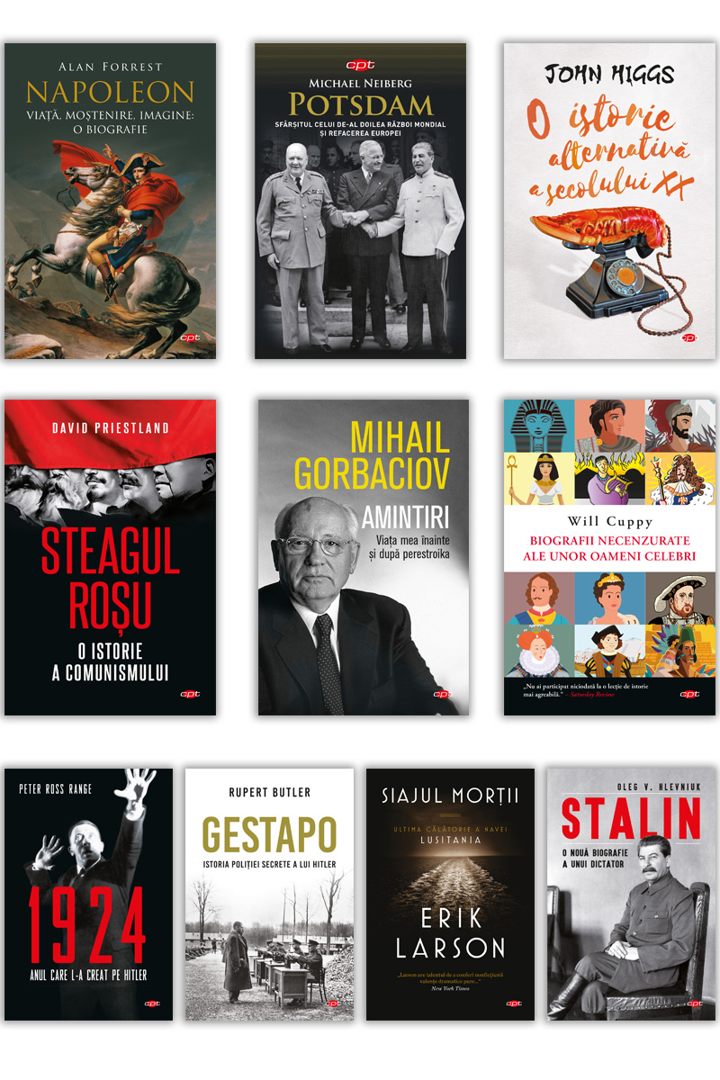 Carte Pachet CPT istorie editura Litera