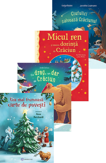 Carte Pachet Cărțile lui Moș Crăciun editura Bookzone