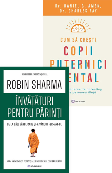 Carte Pachet Copii puternici părinți prezenți editura Bookzone