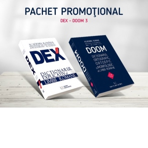 Carte Pachet DEX - DOOM 3 (2 carti): 1. Dictionarul explicativ al limbii romane