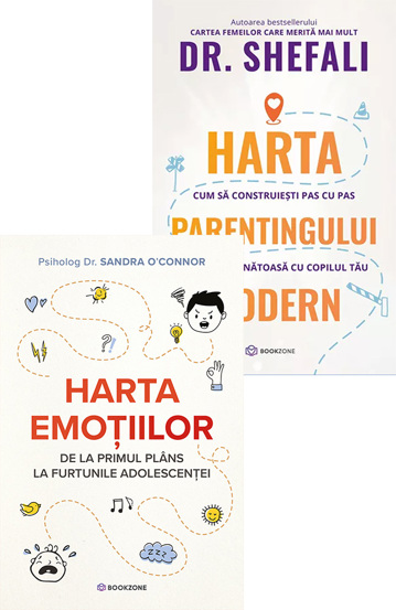 Carte Pachet Două hărți pentru o singură călătorie editura Bookzone