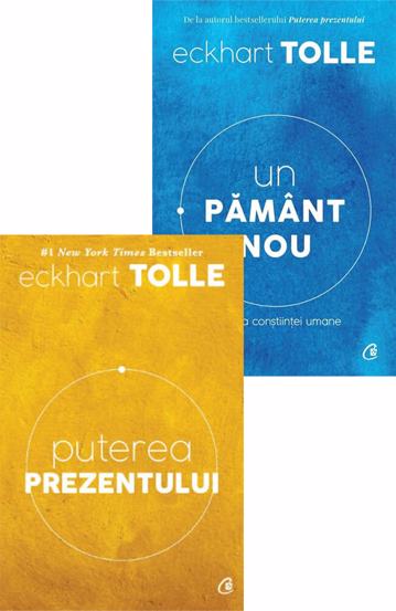Carte Pachet Eckhart Tolle editura Curtea Veche