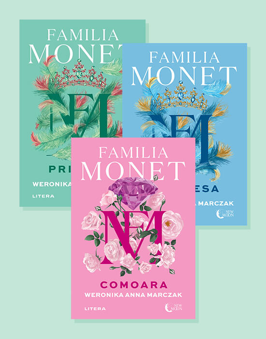 Carte Pachet Familia Monet (3 volume) editura Litera