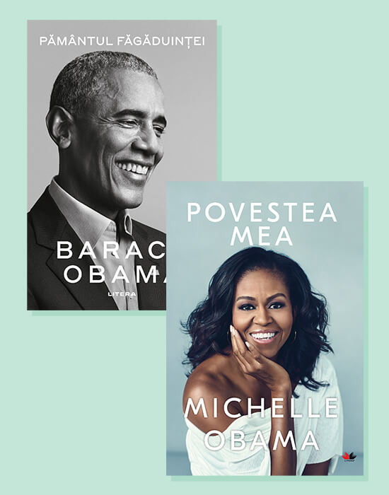 Carte Pachet Familia Obama editura Litera