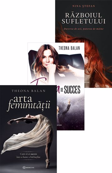 Carte Pachet Feminitate & Succes + Războiul sufletului editura Bookzone