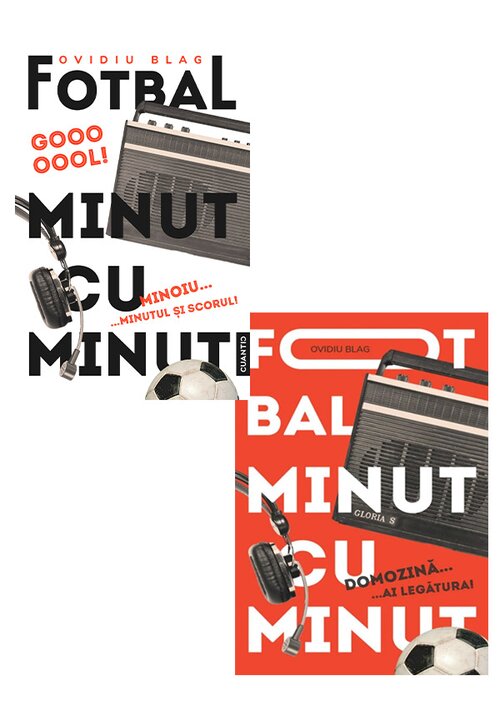 Carte Pachet Fotbal Minut cu Minut. Set 2 carti editura Librex Publishing