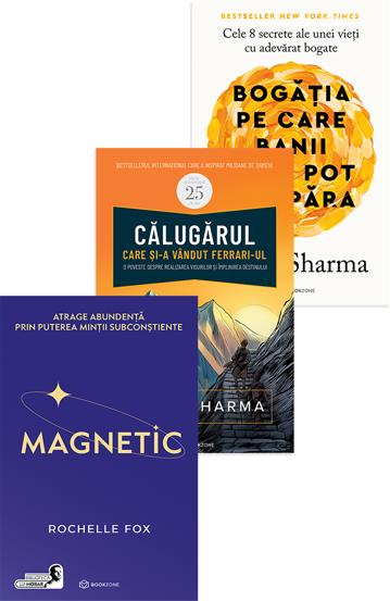 Carte Pachet Gândește Atrage Prosperă editura Bookzone