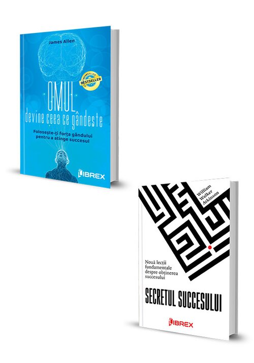 Carte Pachet Gandeste si vei avea succes. Set 2 carti editura Librex Publishing