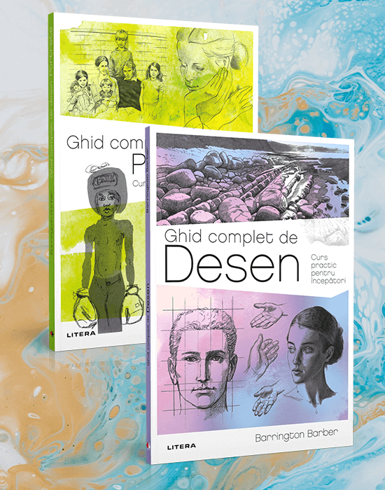 Carte Pachet Ghid de desen pentru incepatori editura Litera
